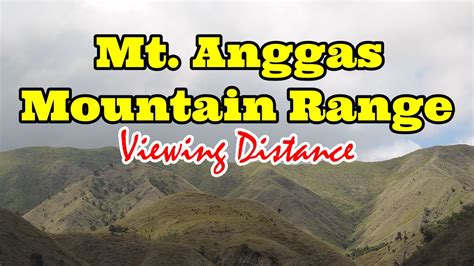 MT. ANGGAS / TAPARAK POOLS AND NATURE PARK / .